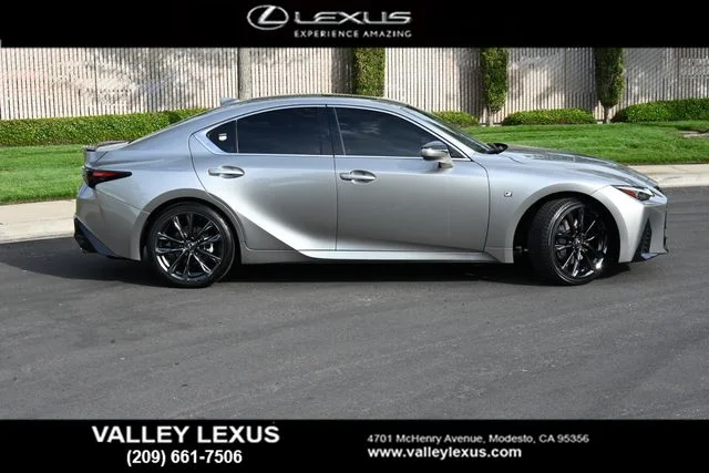 Certified Used 2023 ATOMIC SILVER Lexus 350 F SPORT image 3