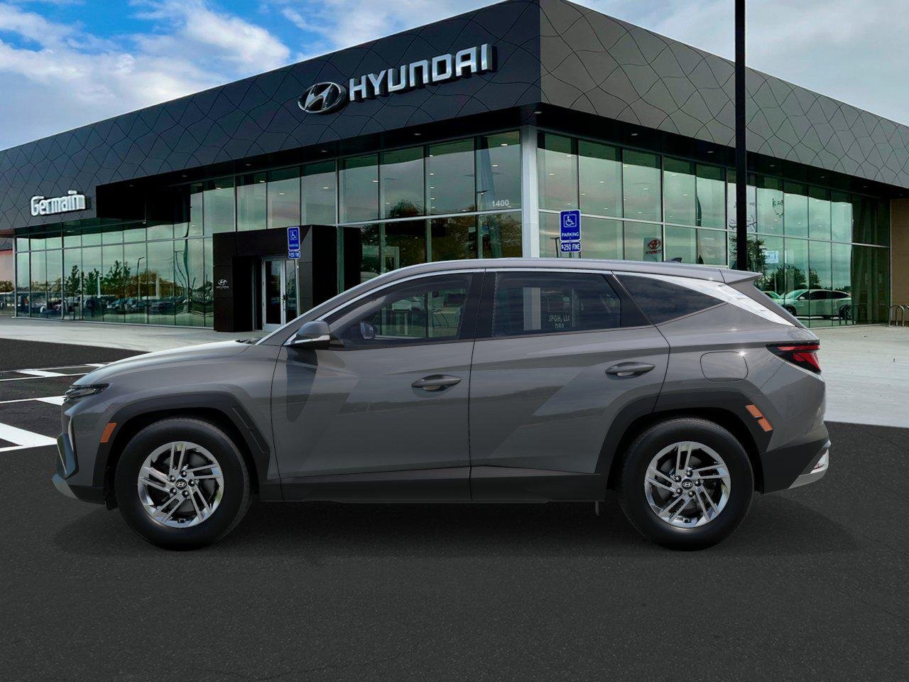 New 2026 Hampton Gray Hyundai SE FWD image 3