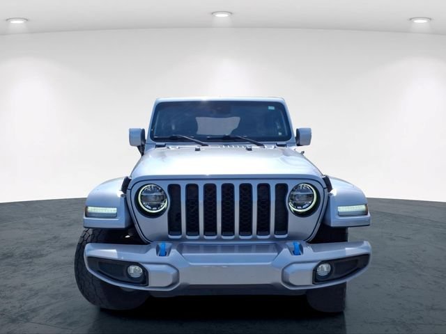Used 2021 Silver Jeep Unlimited Sahara 4xe image 4