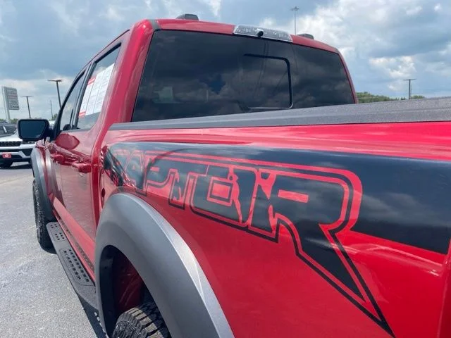 Used 2023 Rapid Red Metallic Tinted Clearcoat Ford Raptor image 47