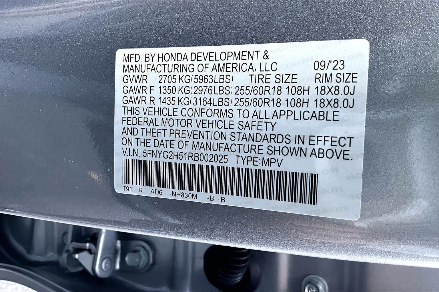 2024 Honda Pilot EX-L - Photo 31