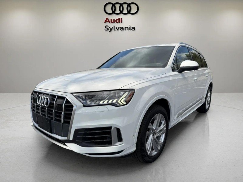 Certified Used 2023 Carrara White Audi Premium Plus image 3