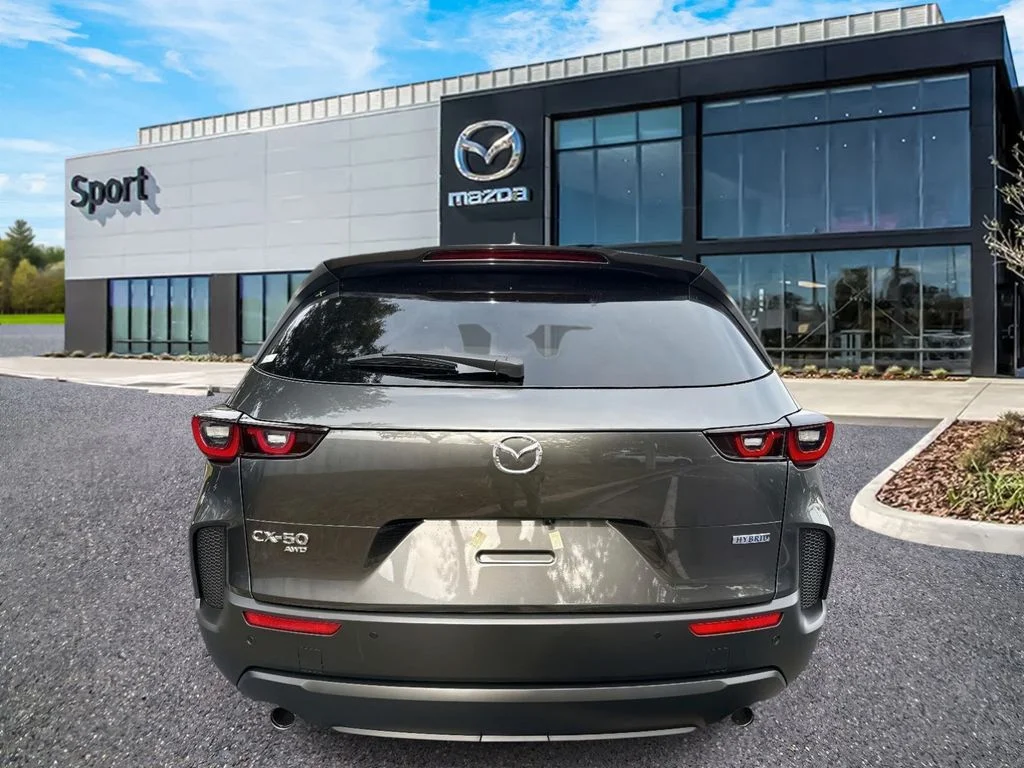 New 2026 Machine Gray Metallic Mazda Preferred AWD image 5