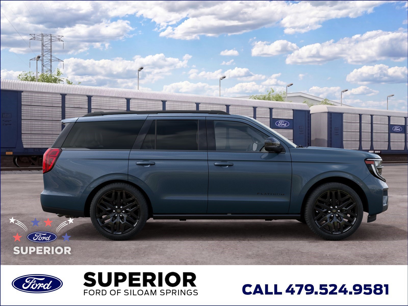 New 2027 Nocturnal Blue Ford Platinum image 5