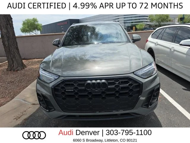 Used 2023 Gray Audi 55 Prestige image 2