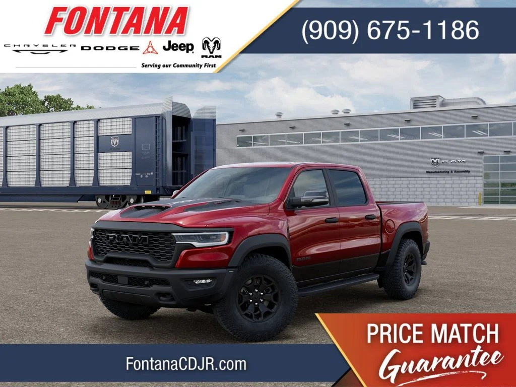 New 2026 Molten Red Pearl-Coat Exterior Paint RAM RHO image 1