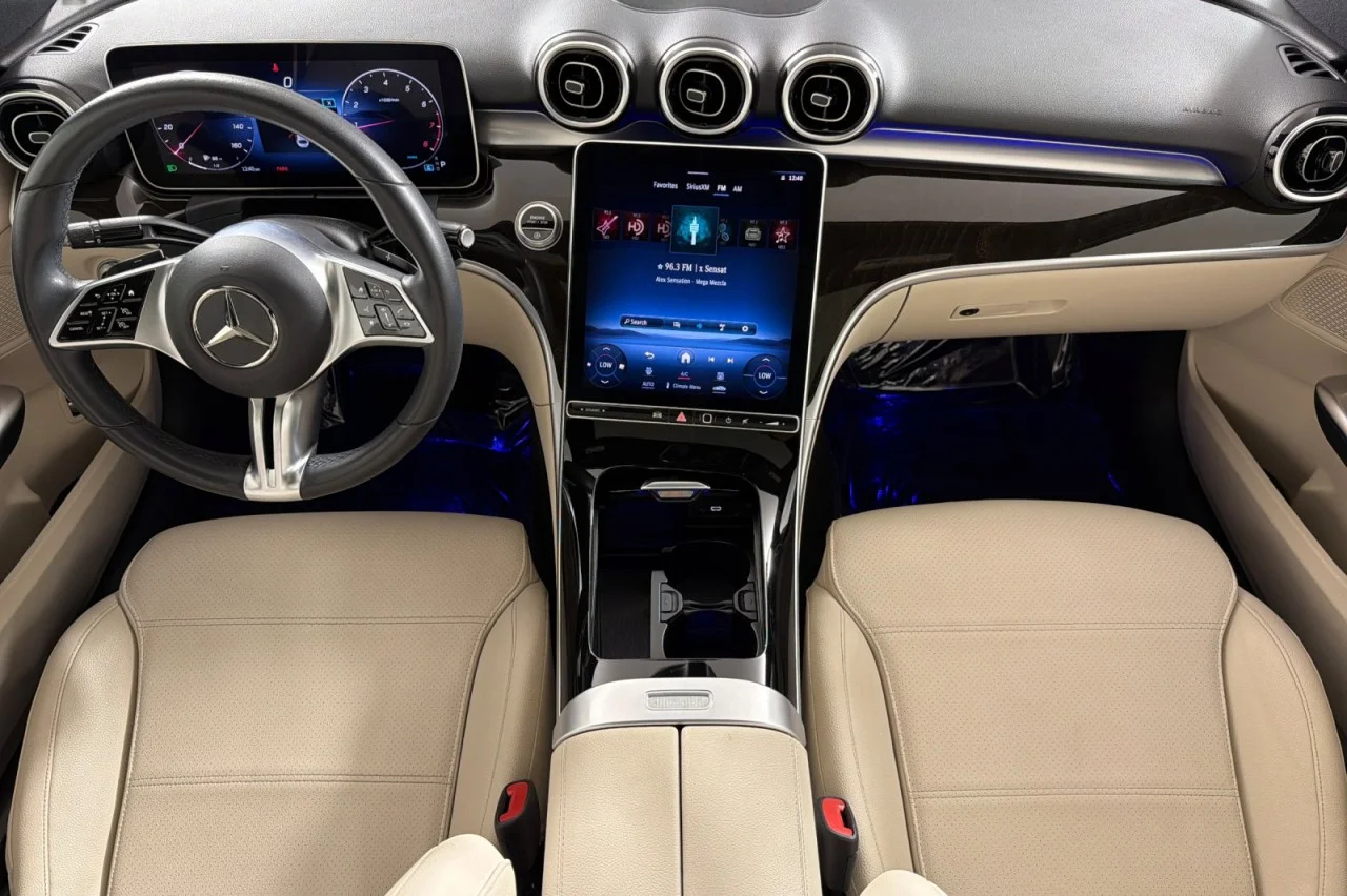 Used 2023 Lunar Blue Metallic Mercedes-Benz C 300 image 12