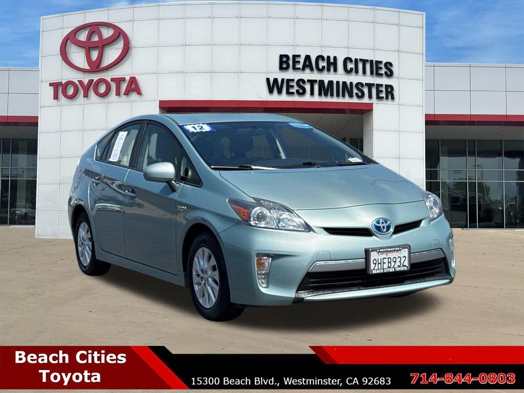 Used 2012 Toyota Prius Plug-In Base with VIN JTDKN3DP4C3020127 for sale in Westminster, CA