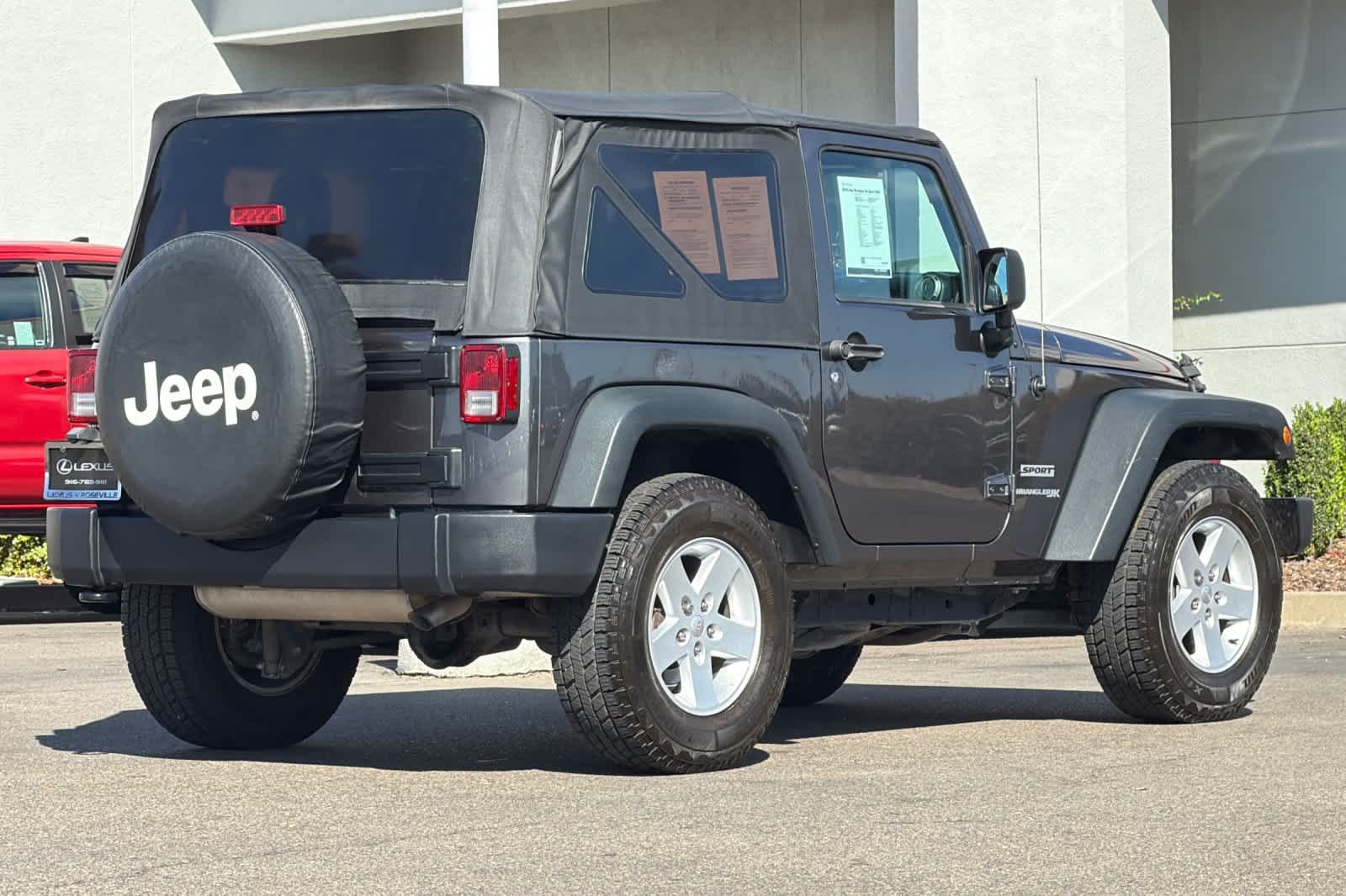 Used 2018 Granite Crystal Metallic Clearcoat Jeep Sport S image 2