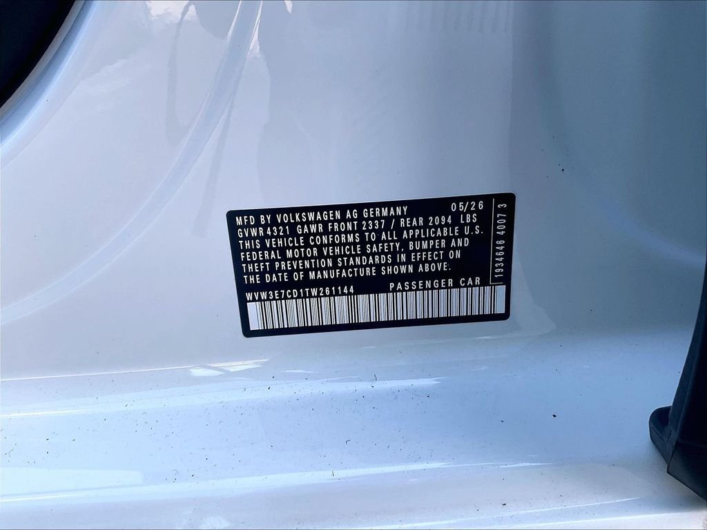 New 2026 White/off-white Volkswagen 2.0T SE image 17