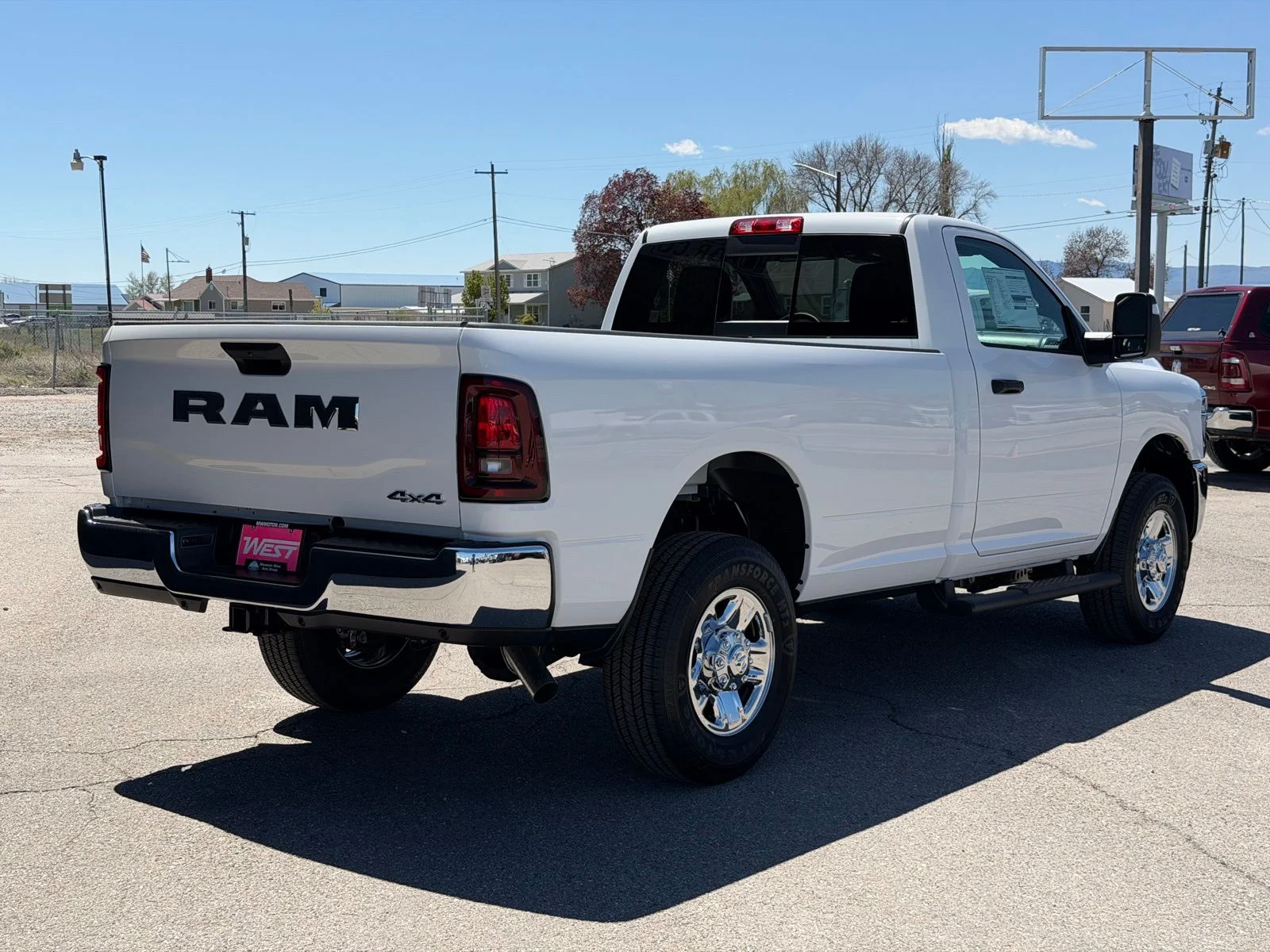 New 2026 Bright White Clear-Coat Exterior Paint RAM Tradesman image 7