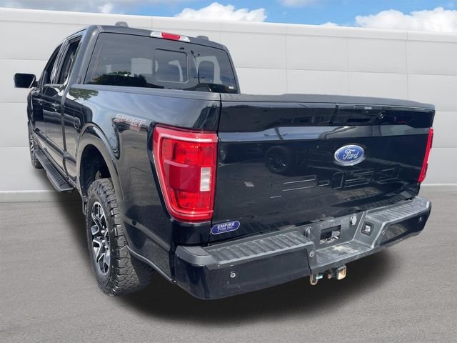 Used 2023 Agate Black Metallic Ford XLT image 3