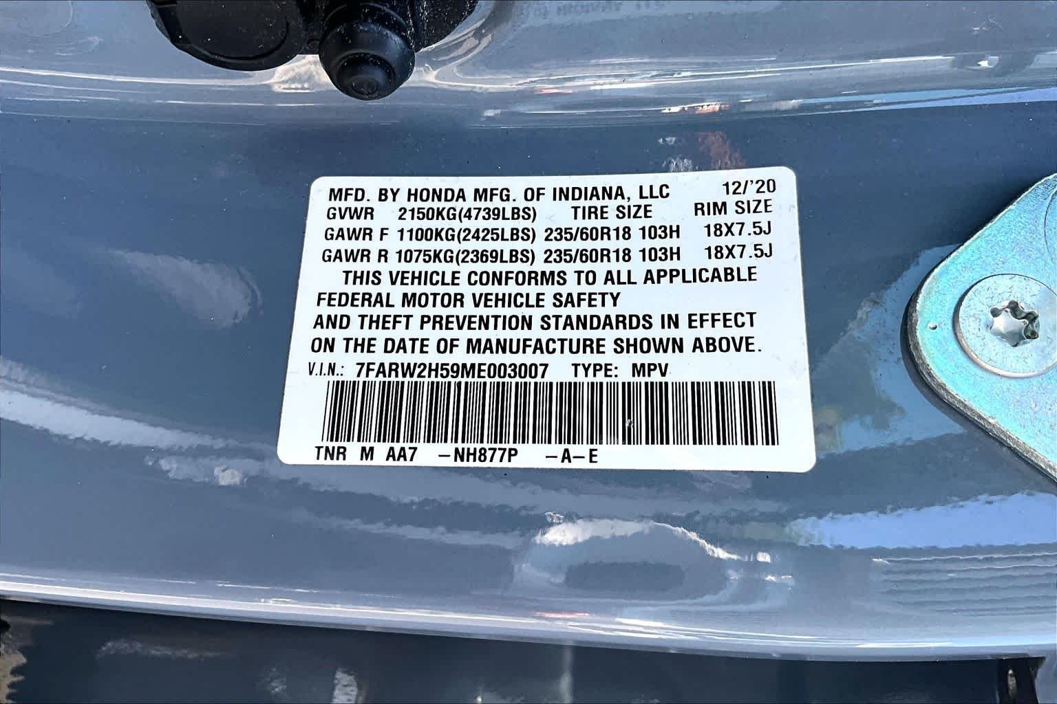 2021 Honda CR-V EX - Photo 34