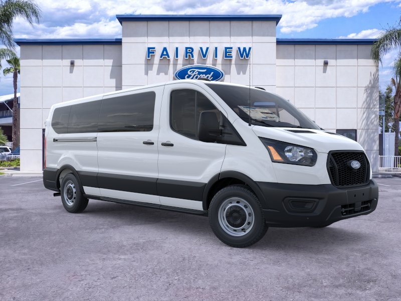 New 2026 Oxford White Ford Passenger Van XL image 7