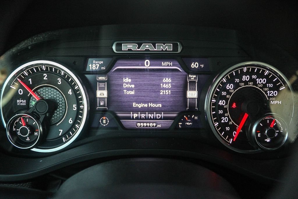 Used 2024 Bright White Clearcoat Ram Laramie image 23