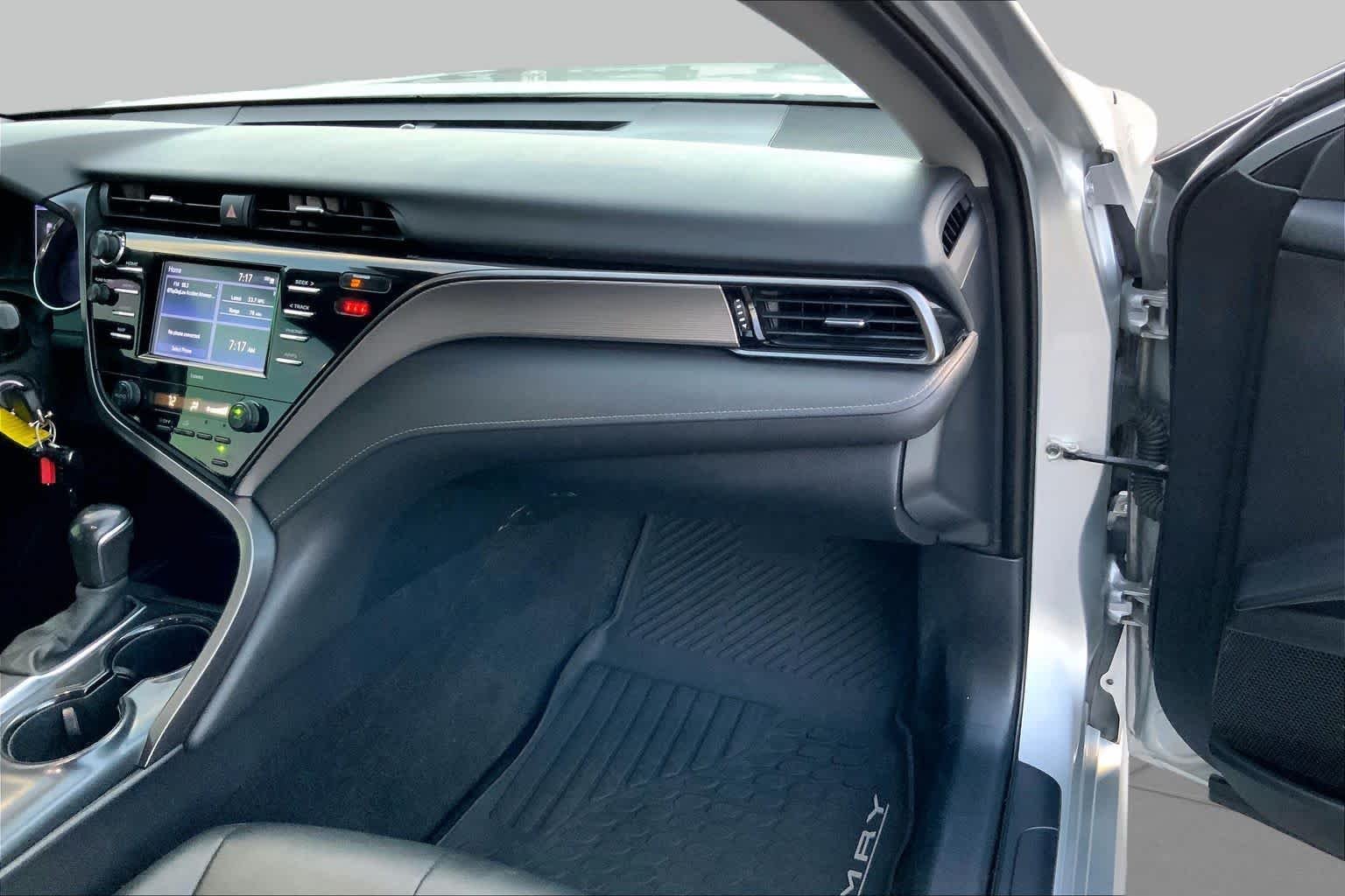 Used 2020 Celestial Silver Metallic Toyota SE Nightshade image 16