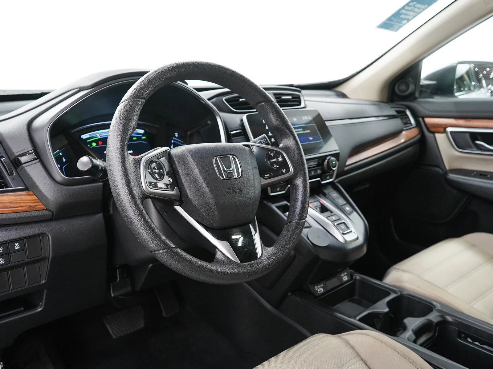 Used 2022 Platinum White Pearl Honda 5D WAGON HYBRID EX image 24