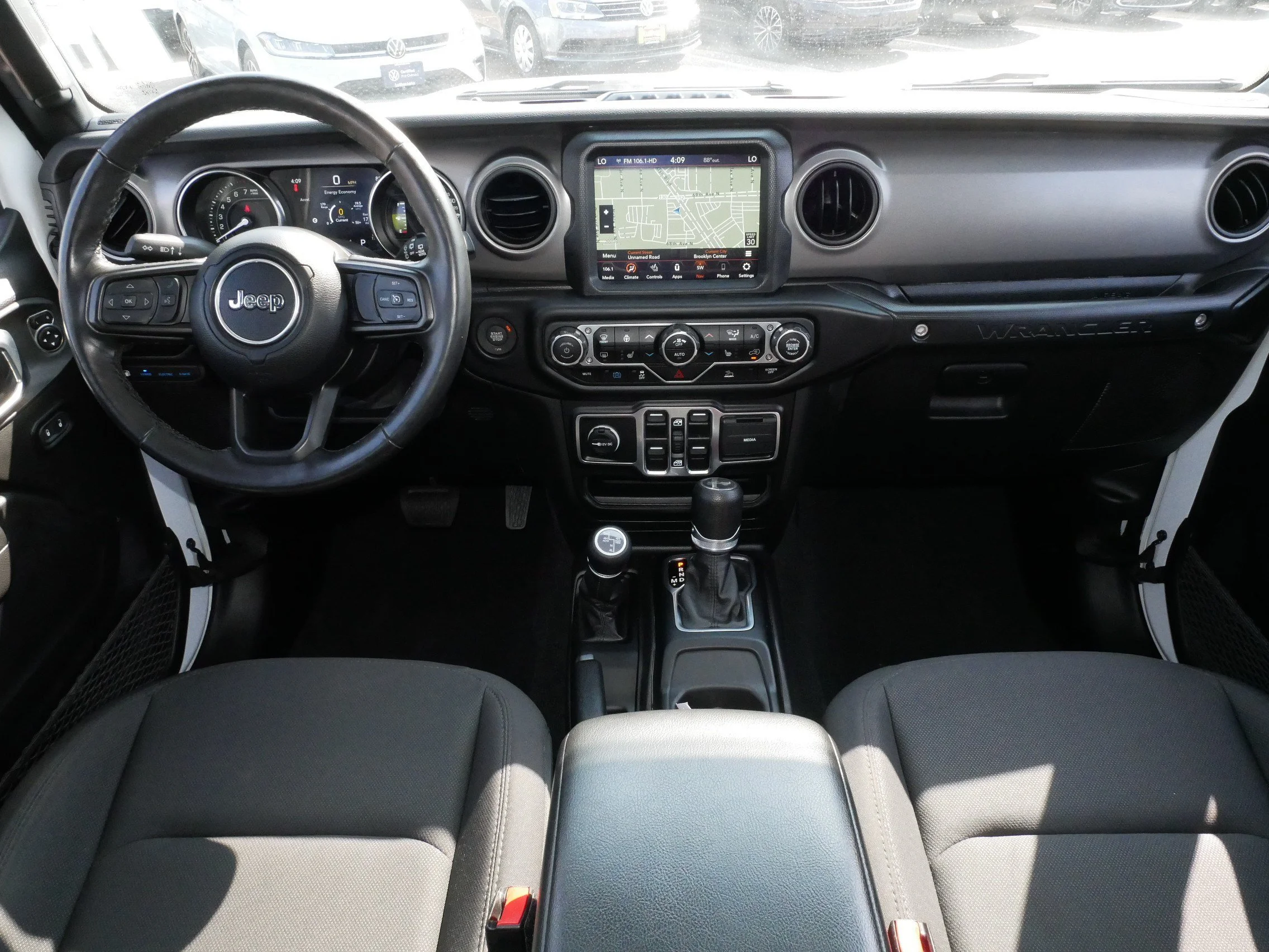 Used 2023 Bright White Clearcoat Jeep Willys image 10