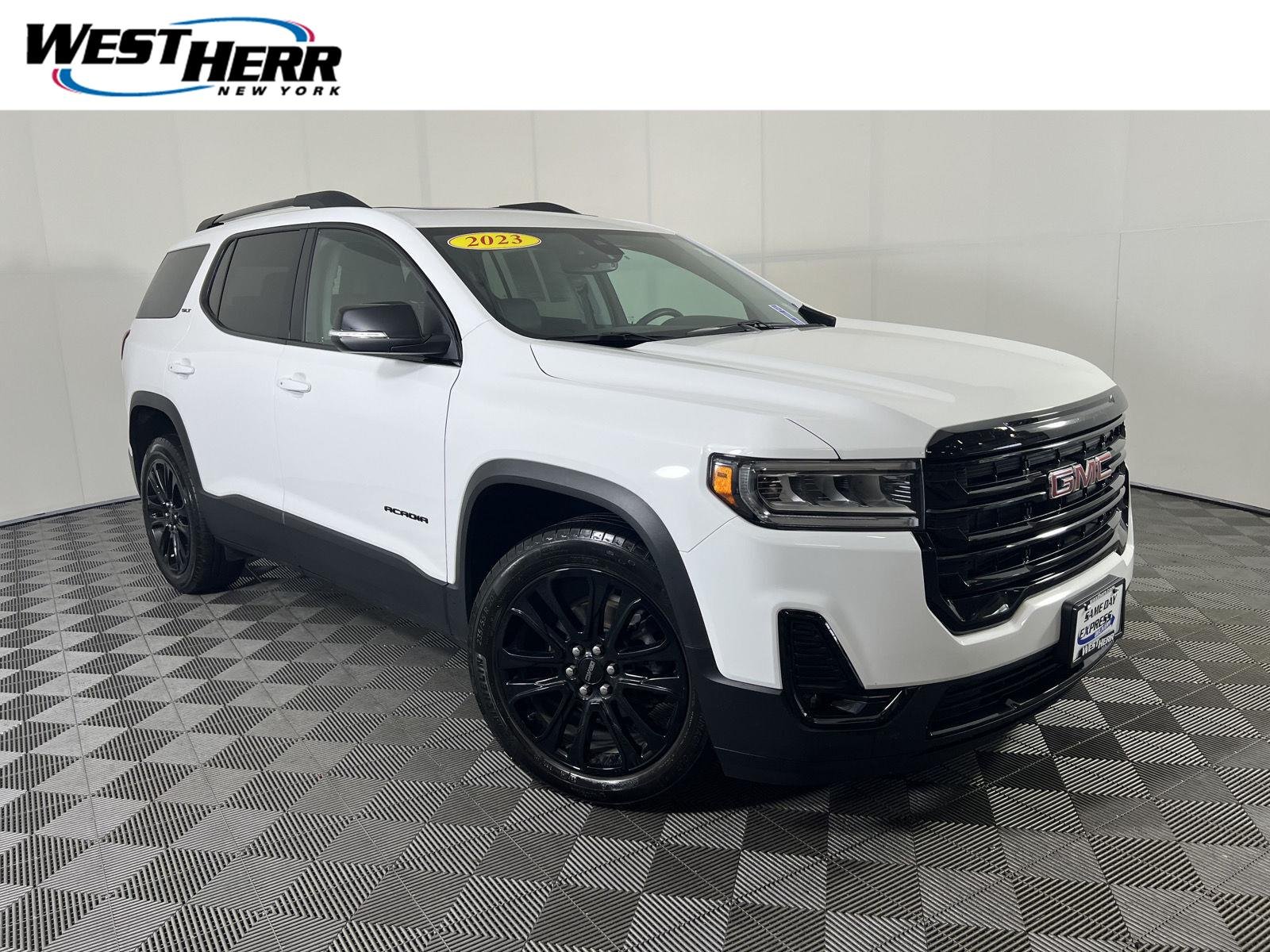 Used 2023 Summit White GMC SLT image 1