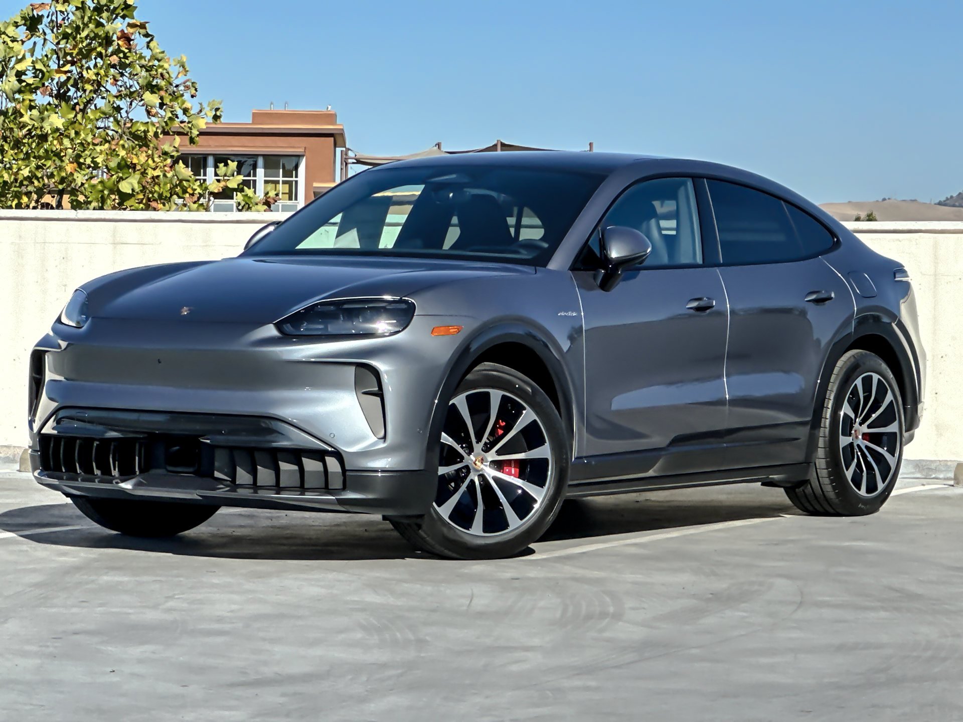 New 2026 Vanadium Grey Metallic Porsche S Coupe Electric image 1