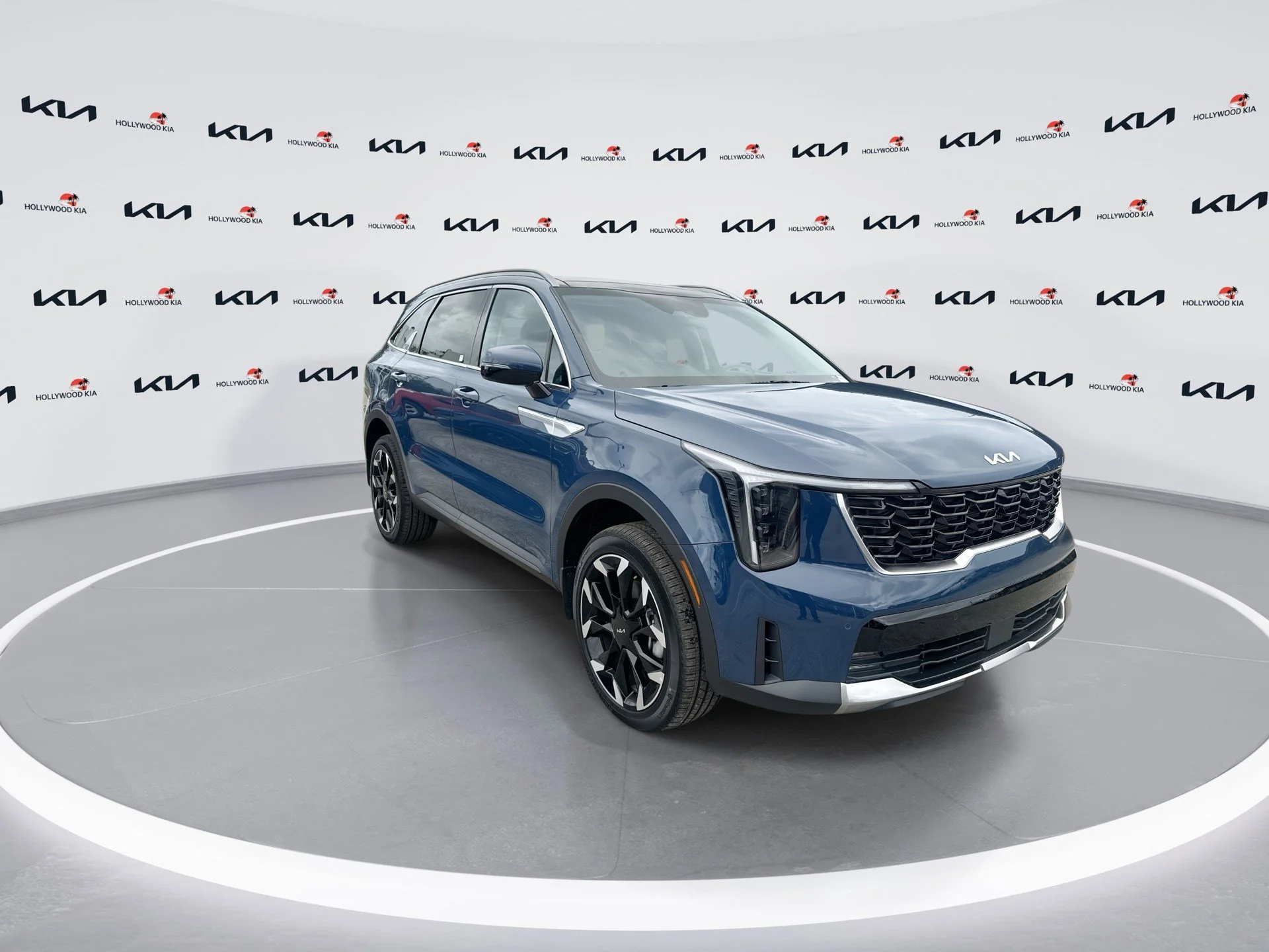 New 2025 Midnight Lake Blue Kia EX image 2