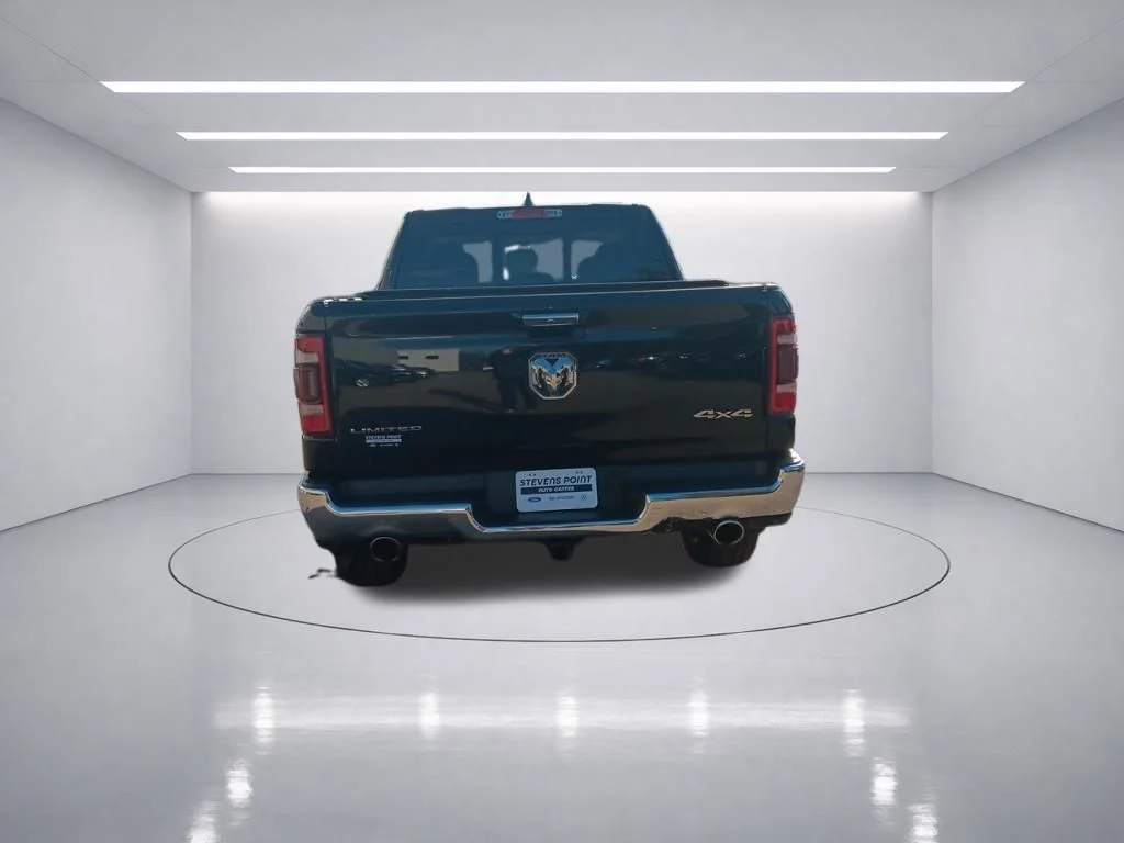 Used 2019 Diamond Black Crystal Pearlcoat Ram Limited image 6