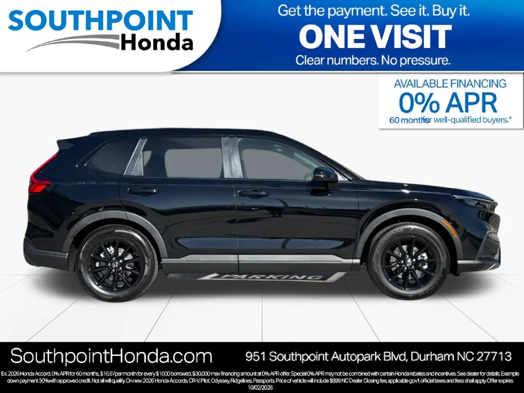 New 2027 Crystal Black Pearl Honda Sport-L image 2
