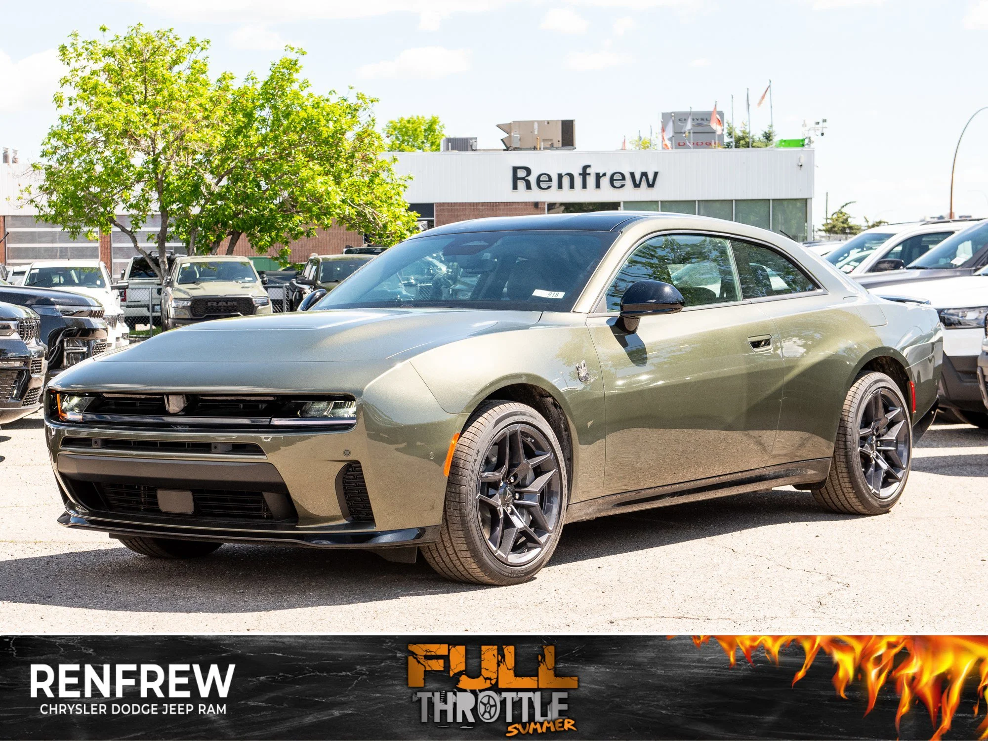 New 2026 Green Dodge Scat Pack* 2-Door AWD image 1