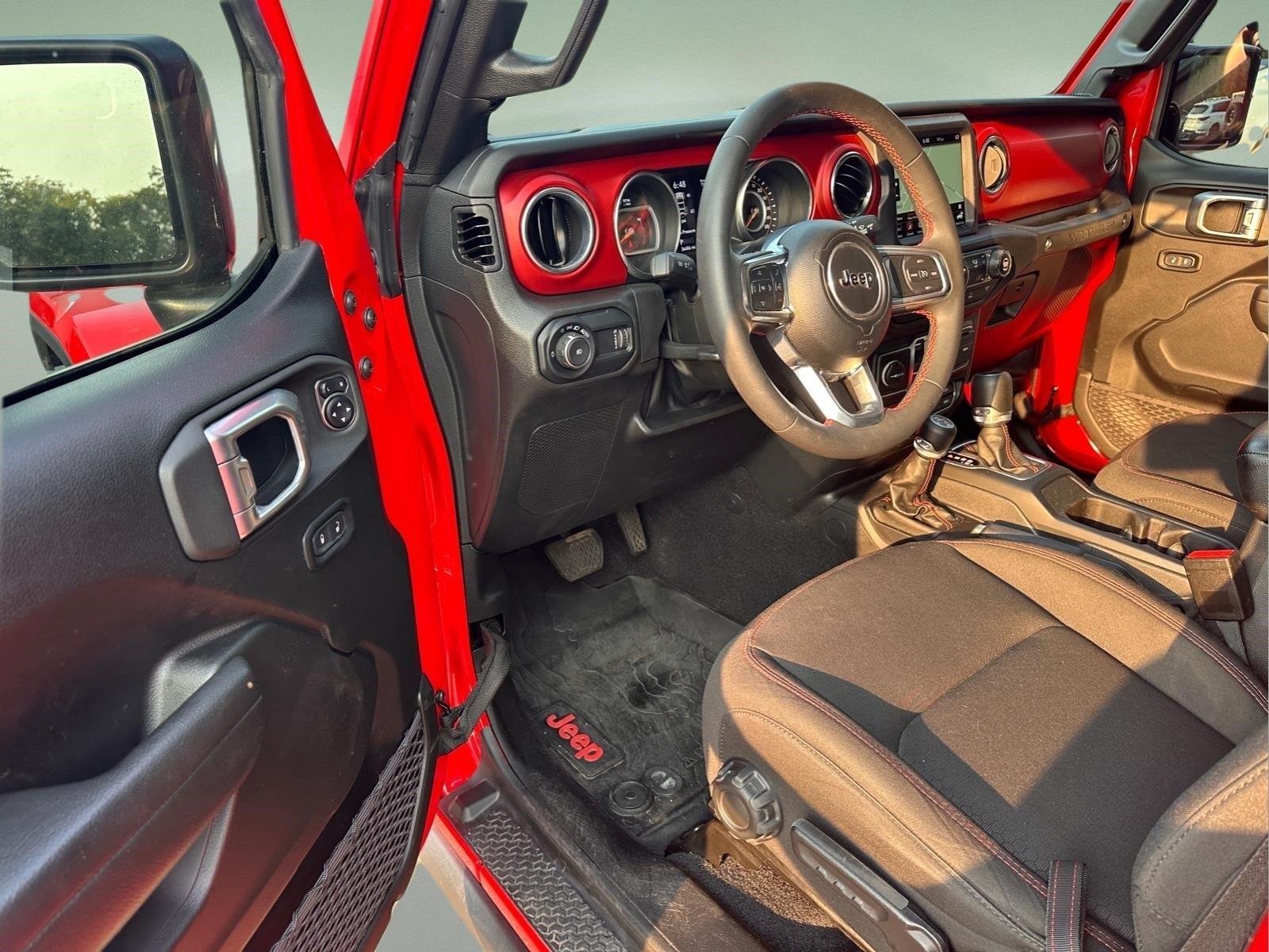 Used 2023 Firecracker Red Clearcoat Jeep Rubicon image 14
