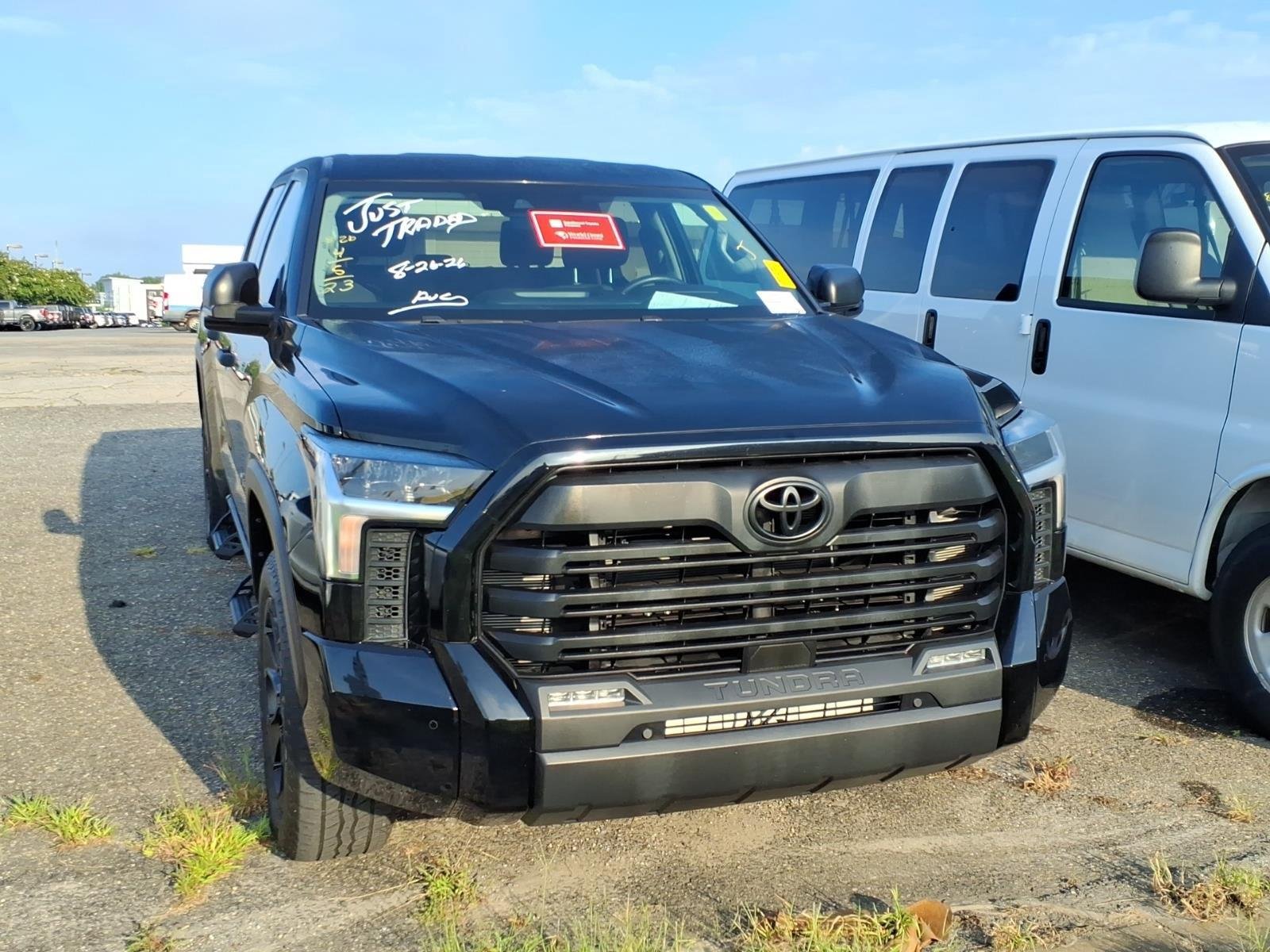 Used 2023 Midnight Black Metallic Toyota SR5 image 2
