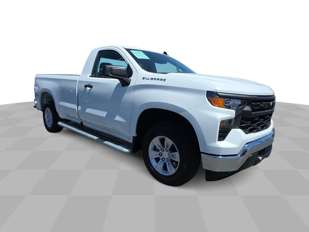 Used 2025 Summit White Chevrolet Work Truck image 2
