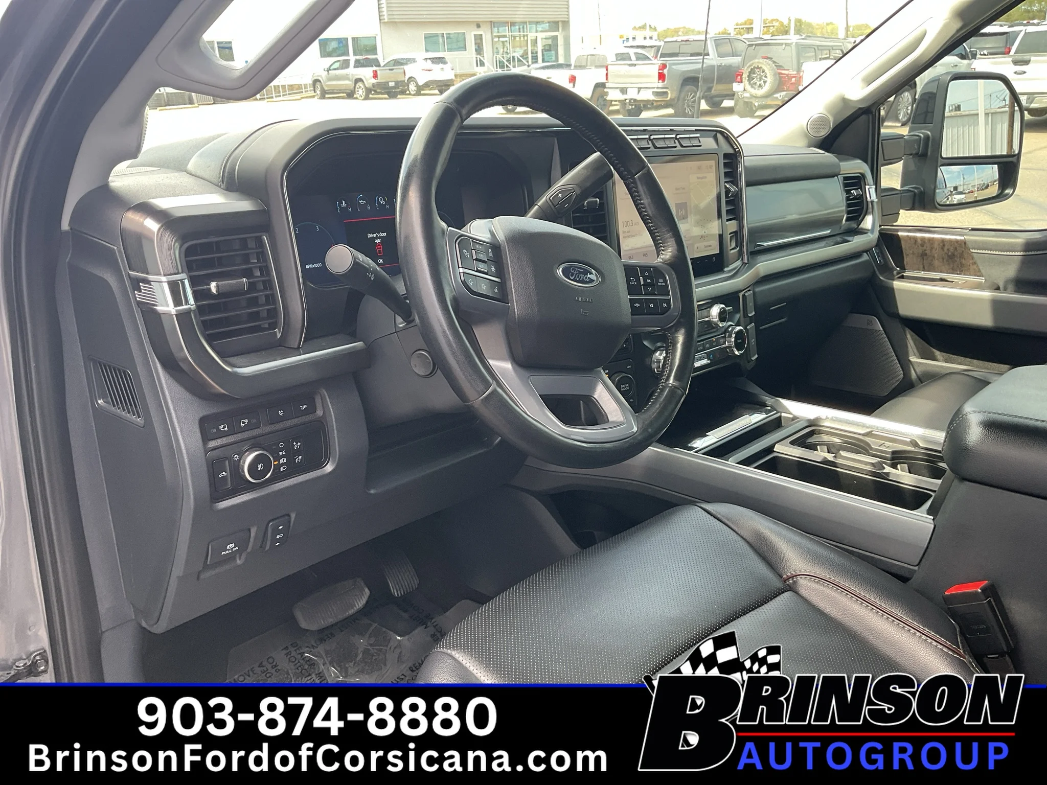 Used 2024 Carbonized Gray Metallic Ford LARIAT image 27