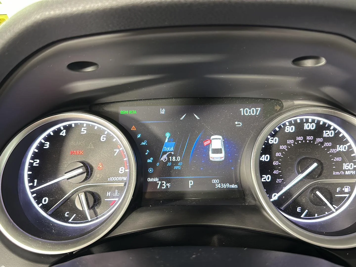 Used 2023 Midnight Black Metallic Toyota XLE image 10