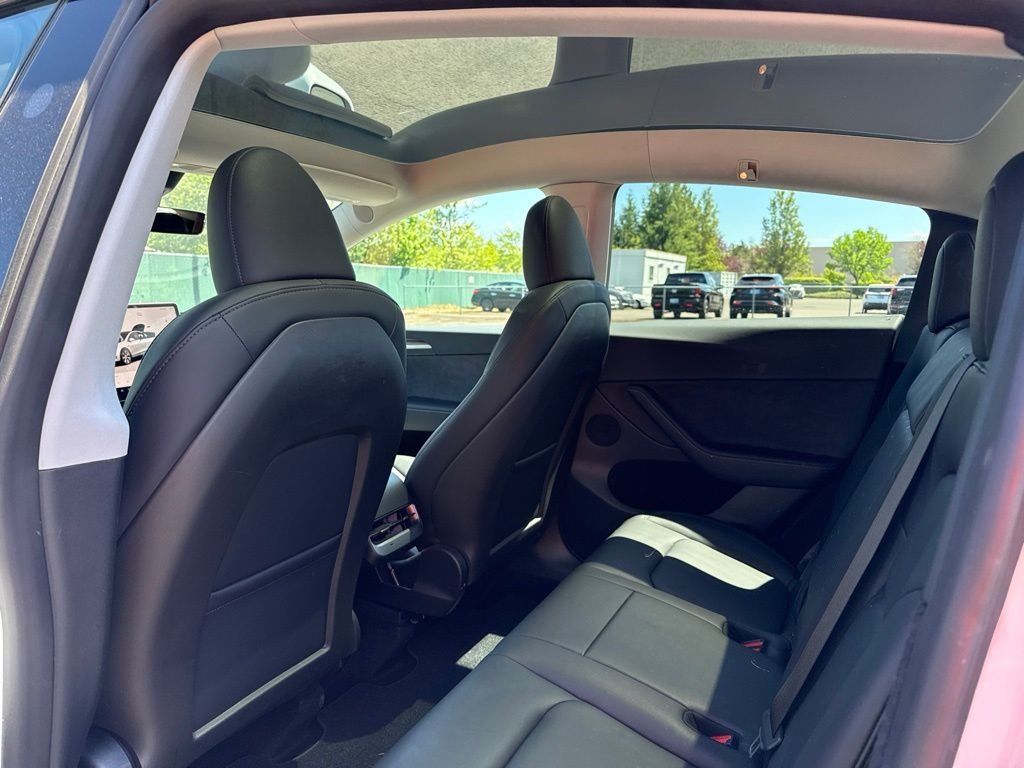 Used 2024 Pearl White Multi-Coat Tesla Long Range image 16