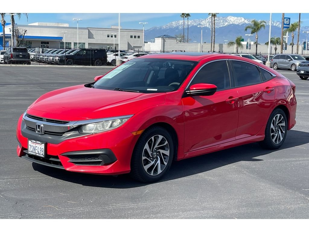 Used 2016 Honda Civic EX with VIN 2HGFC2F79GH546496 for sale in Loma Linda, CA