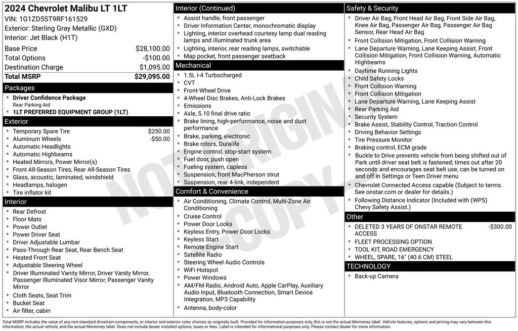 Used 2024 Gray Chevrolet LT image 6