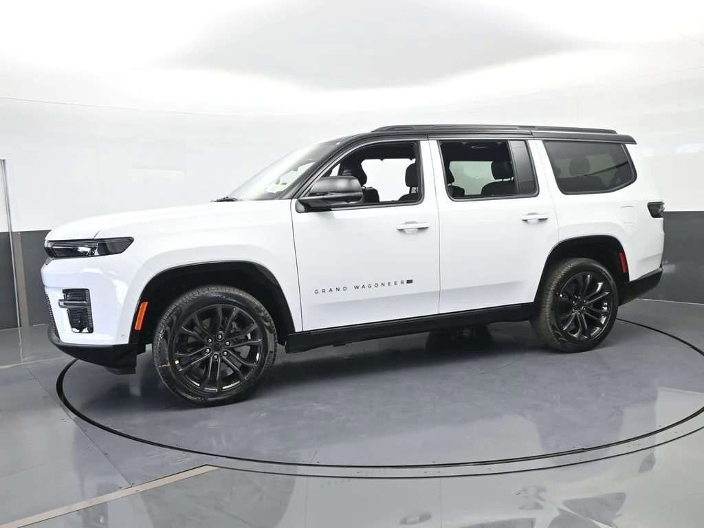 New 2026 Bright White Clearcoat Jeep Summit Obsidian image 2