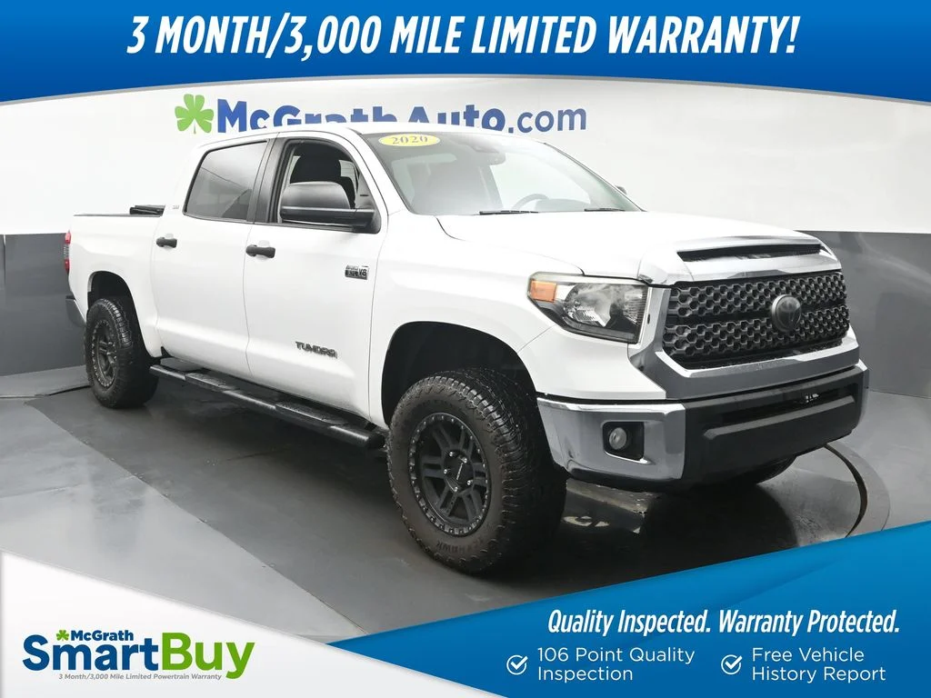 Used 2020 White Toyota SR5 image 1