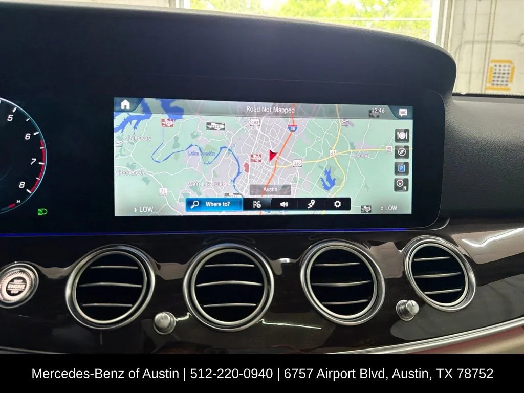 Certified Used 2021 Blue Mercedes-Benz E 350 image 35