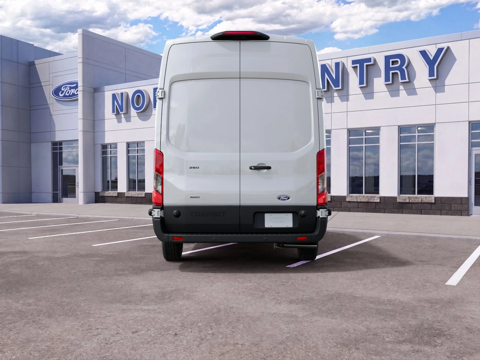 New 2027 Oxford White Ford Cargo Van image 31