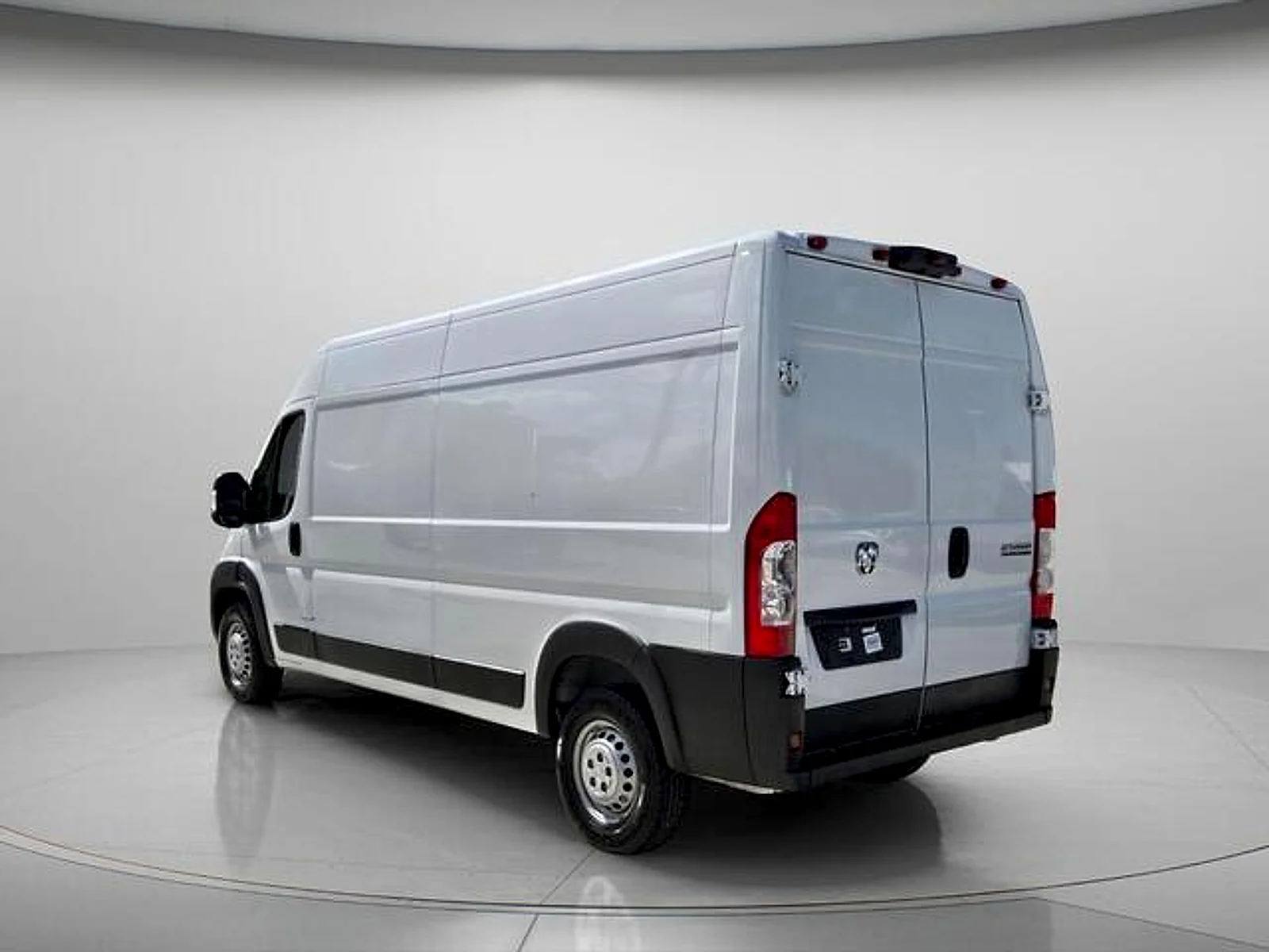 Used 2024 Bright White Clearcoat Ram Cargo Van Tradesman High Roof 159" WB w/Pass Seat image 4