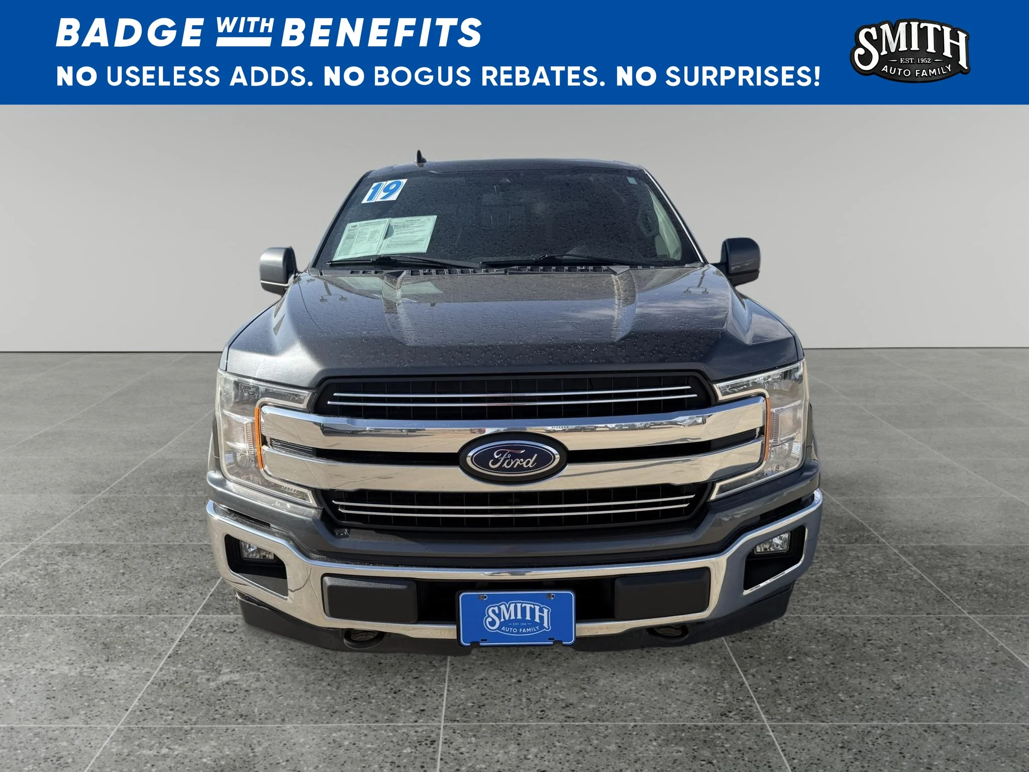 Used 2019 Magnetic Metallic Ford LARIAT image 8