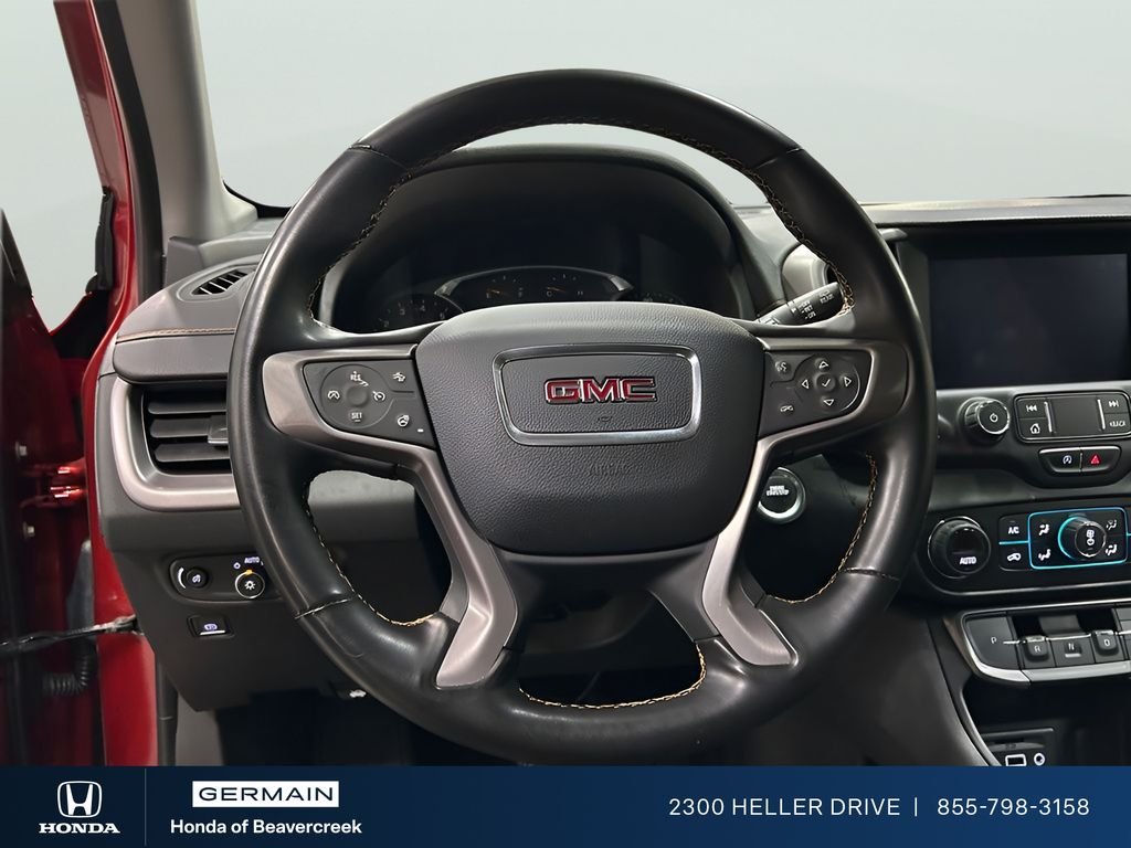 Used 2023 Volcanic Red Tintcoat GMC AT4 image 12