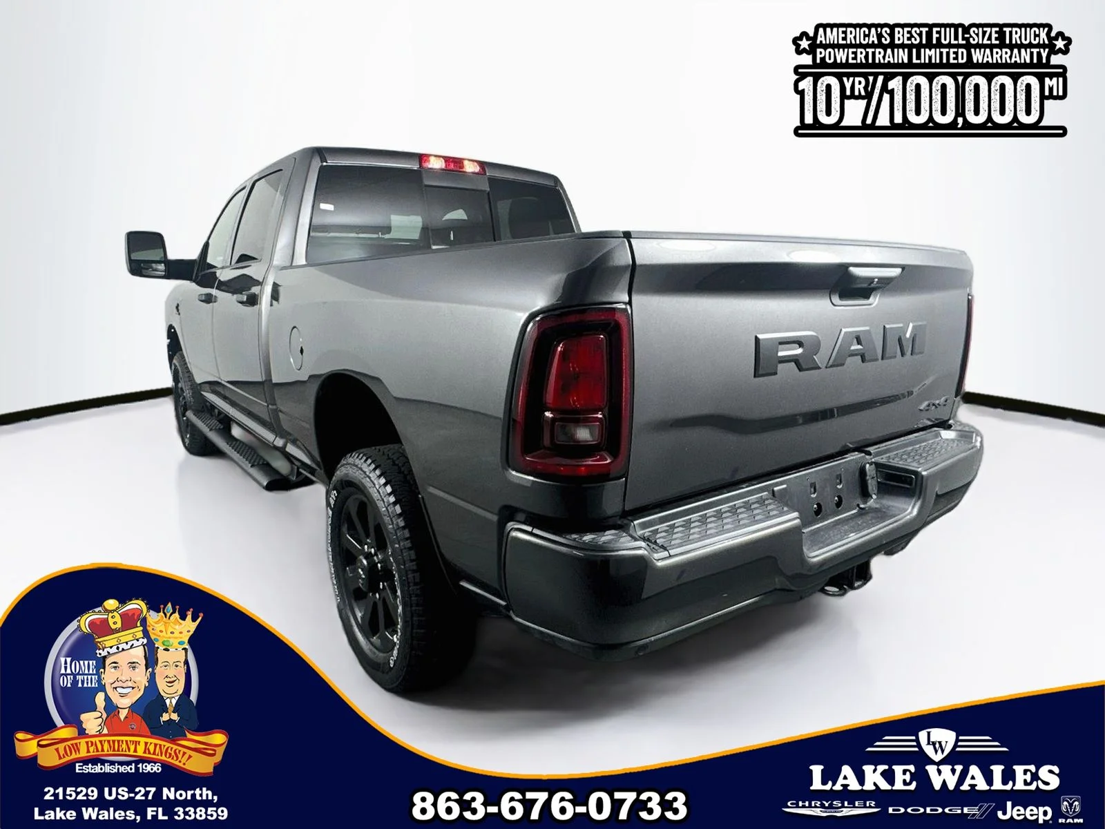 New 2026 Granite Crystal Metallic Clear-Coat Exterior Paint RAM  image 5
