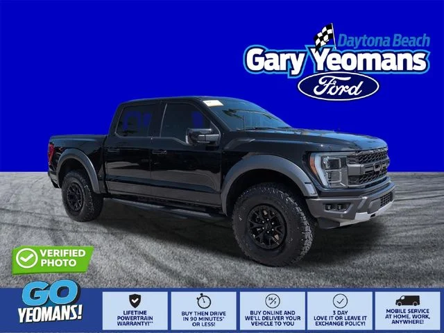 Certified Used 2023 Black Ford Raptor image 1