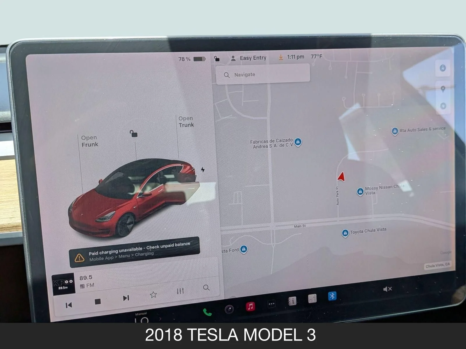 Used 2018 Red Multi-Coat Tesla Mid Range image 20