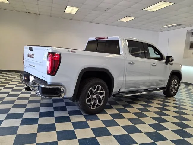 New 2026 Glacier White Tricoat GMC SLT image 8