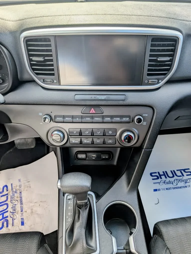 Used 2021 Black Cherry Kia LX image 11