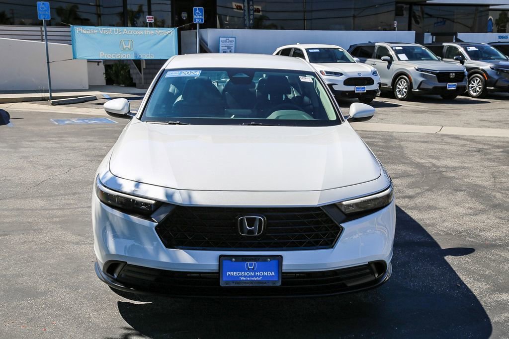 Certified Used 2024 Platinum White Pearl Honda 1.5T LX image 30