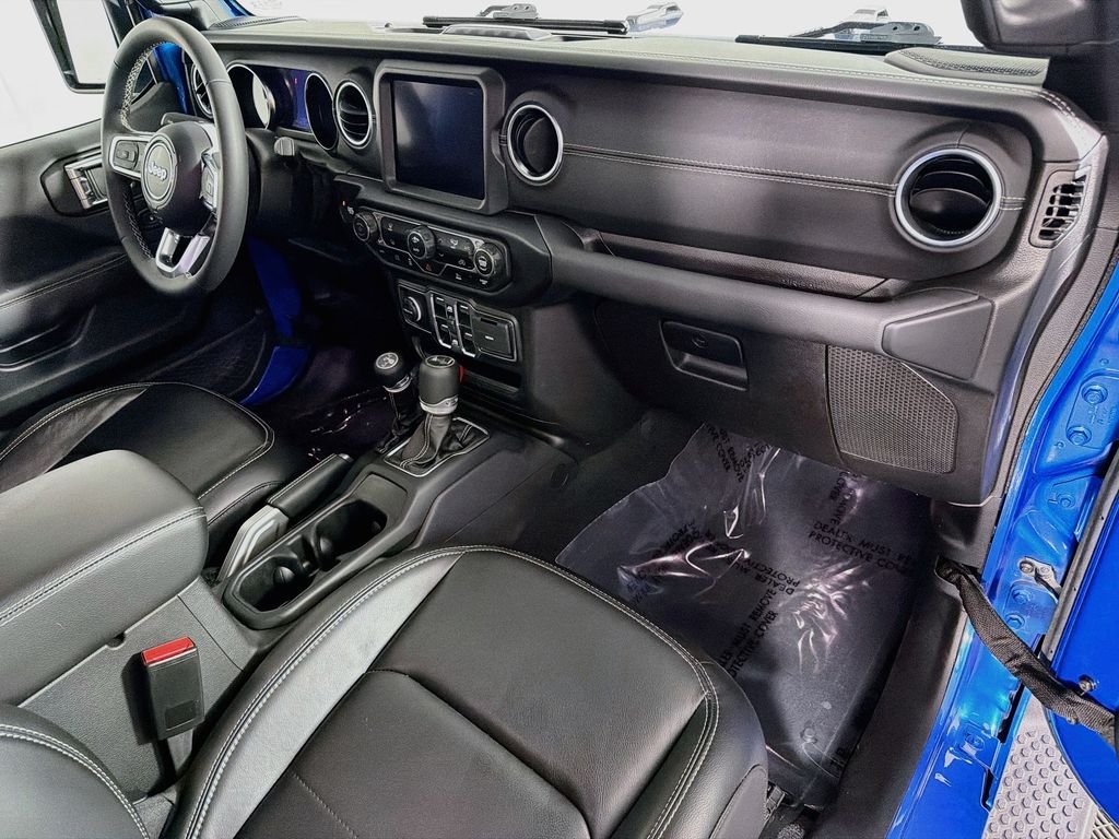 Used 2022 Blue Jeep Unlimited Sahara 4xe image 27